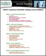 Online DOT Course Syllabus