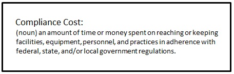 compliance cost