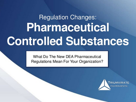 Pharmaceutical controlled substances slide