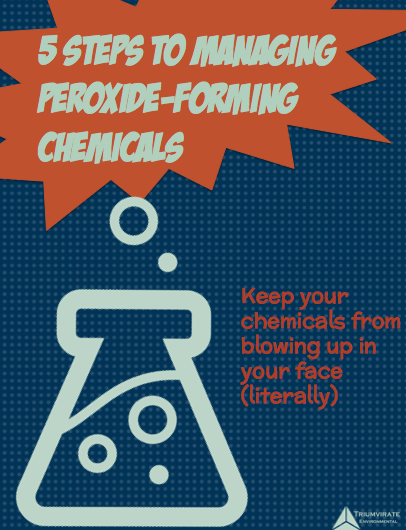5 steps to managing peroxide-forming chemical graphic