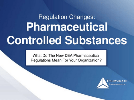 Pharmaceutical controlled substances slide