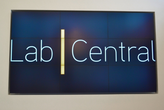 LabCentral entrance logo