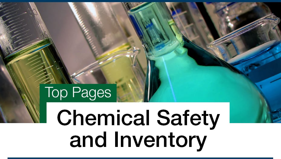 Top University Pages Chemical Safety and Chemical Inventory Programs