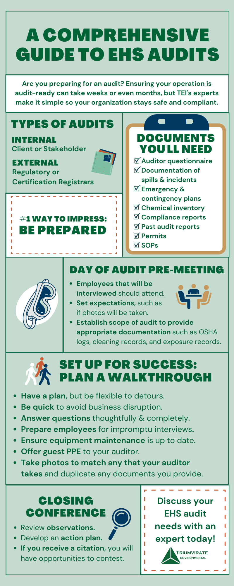 EHS Audit Infographic