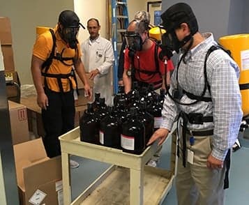 HAZWOPER training attendees