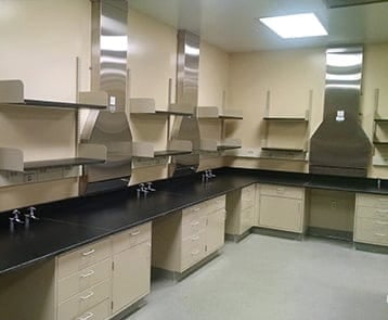 Empty lab 