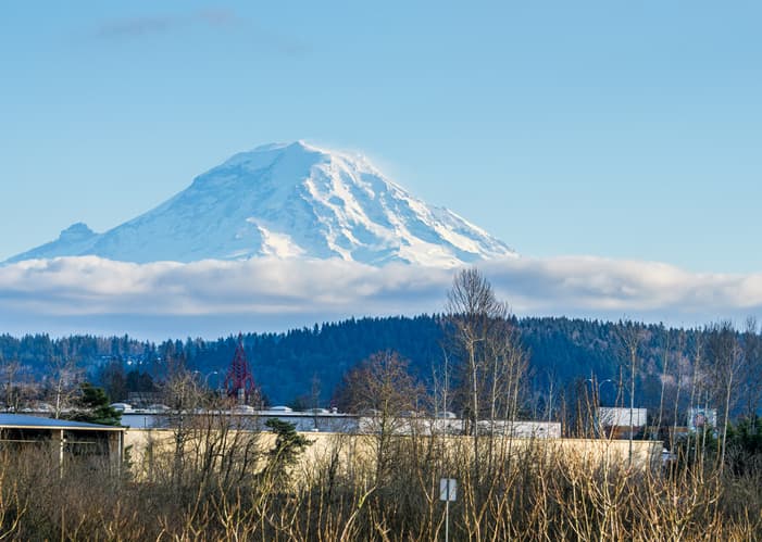 Auburn, Washington mountain landscape. Auburn, Washington mountain landscape.