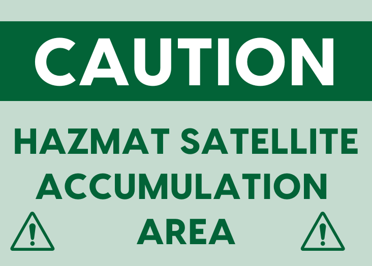 hazmat satellite accumulation area