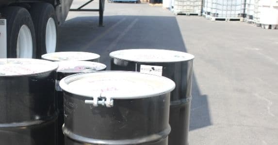 hazardous waste drums