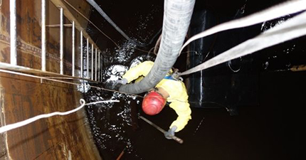 petroleum tank cleaning