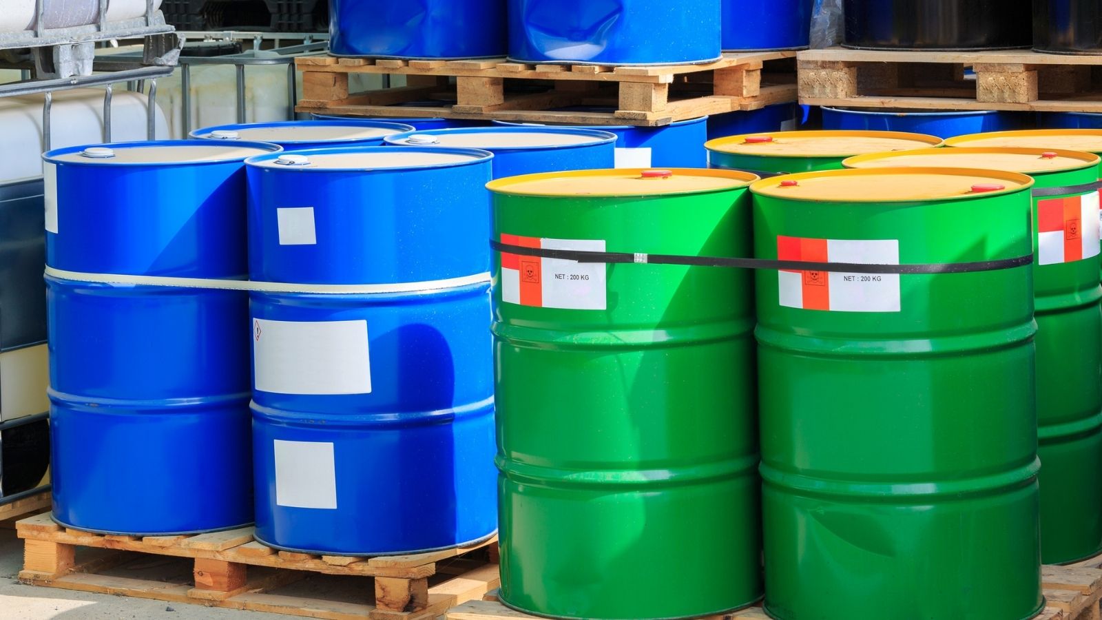 hazardous waste drums