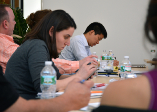 Training room with attendees